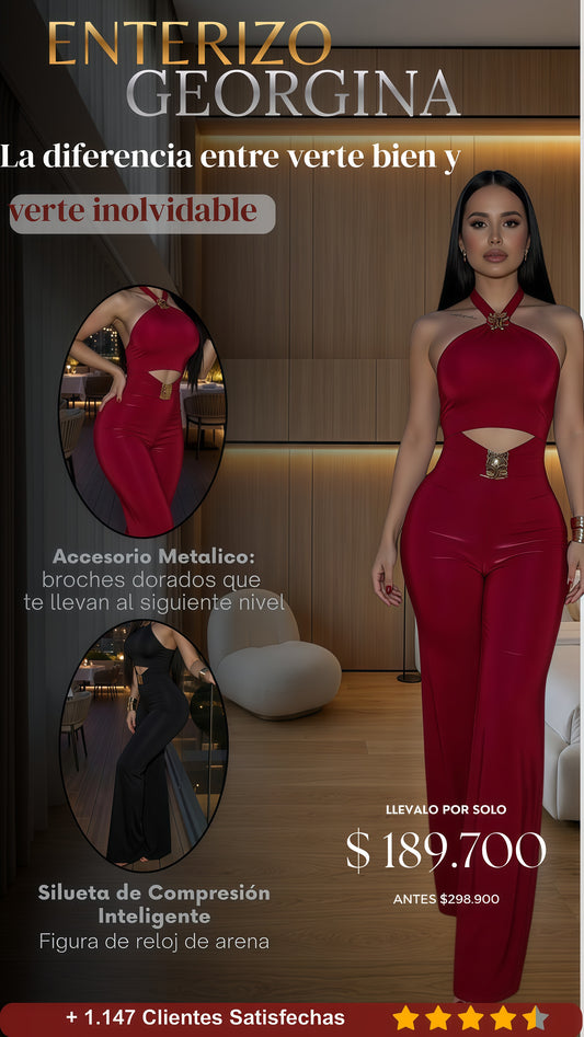ENTERIZO GEORGINA | DISEÑO UNICO