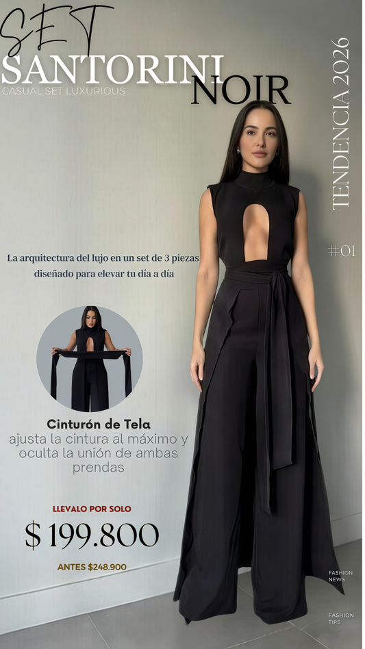 SANTORINI NOIR | SET UNICO