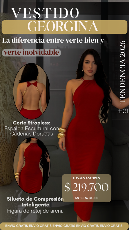 VESTIDO GEORGINA | DISEÑO LIMITADO