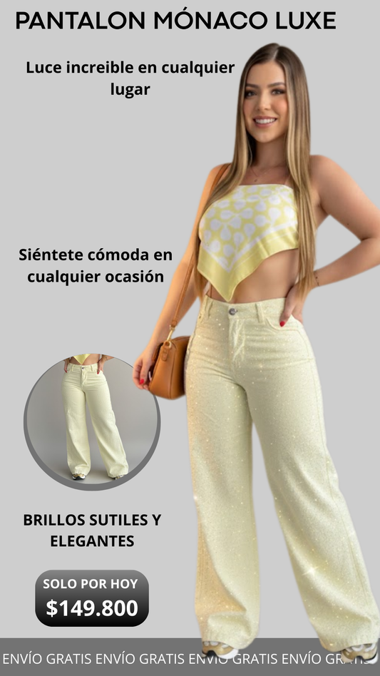 PANTALON MONACO LUXE